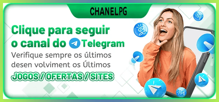 CHANELPG bônus — painel de promoções no aplicativo